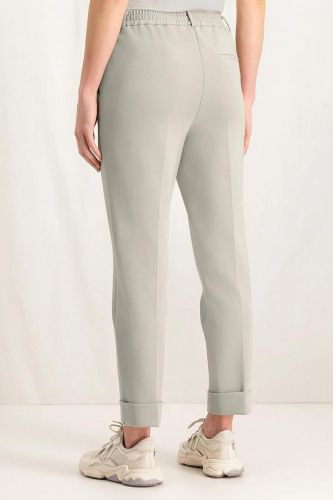 Pantalon confortable couleur taupe YAYA | Marine