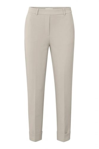 Pantalon confortable couleur taupe YAYA | Marine