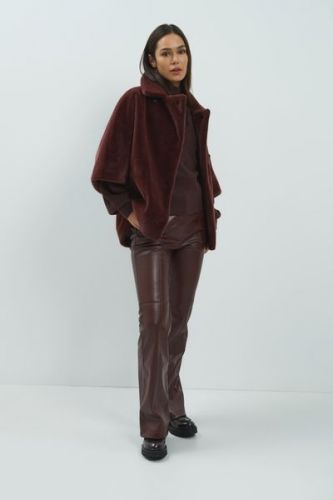 Yaya pantalon Bordeaux