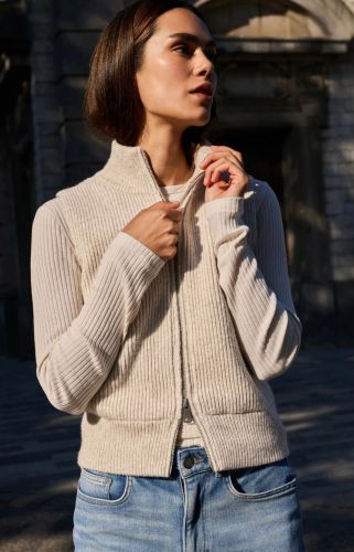 Yaya cardigan Beige