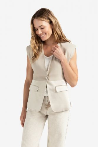 Yaya veste Beige