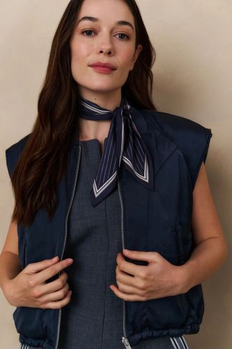 Doudoune réversible bleu YAYA | Marine