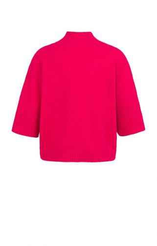 Yaya pull Rouge femmes (Sweater manches courtes  - 000437 rouge) - Marine | Much more than shoes