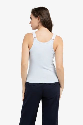 Yaya top Ciel femmes (tank top + bretelles élastique - 729050 tank top bretelle ciel) - Marine | Much more than shoes