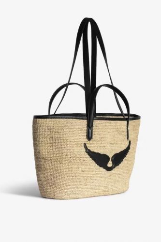Panier en raphia Wings ZADIG & VOLTAIRE | Marine