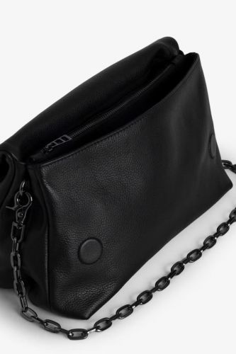 Sac en cuir grainé noir ZADIG & VOLTAIRE | Marine