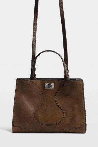 Sac JACK en daim brun ZADIG & VOLTAIRE | Marine Auvelais 