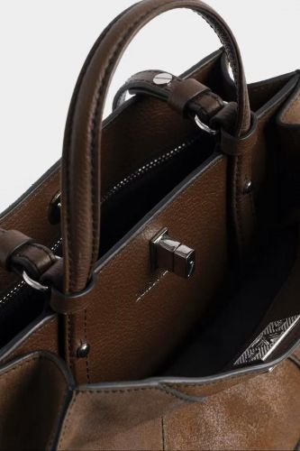 Sac JACK en daim brun ZADIG & VOLTAIRE | Marine Auvelais 