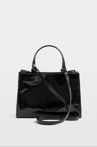 Sac JACK MINI vernis noir ZADIG & VOLTAIRE | Marine Auvelais 