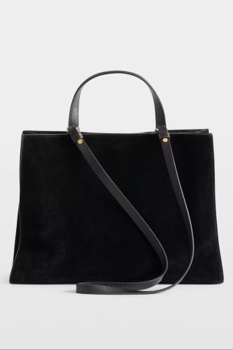 Sac JACK en dain noir ZADIG & VOLTAIRE | Marine Auvelais 