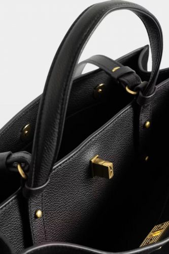 Sac JACK en dain noir ZADIG & VOLTAIRE | Marine Auvelais 