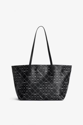 Sac Shopper en toile enduite ZADIG&VOLTAIRE | Marine