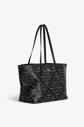 Sac Shopper en toile enduite ZADIG&VOLTAIRE | Marine