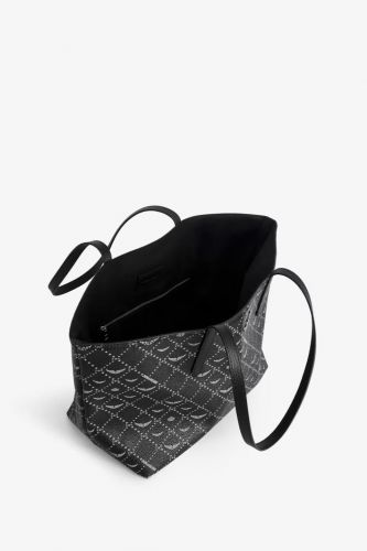 Sac Shopper en toile enduite ZADIG&VOLTAIRE | Marine