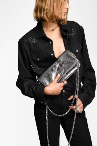 Zadig & Voltaire Accessoires sac Acier