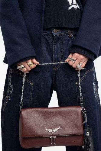 Zadig & Voltaire Accessoires sac Bordeaux