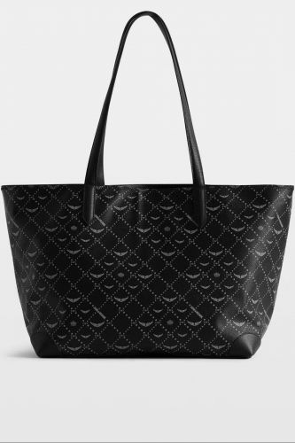 Sas cabas noir monogrammé ZADIG & VOLTAIRE | Marine Auvelais 