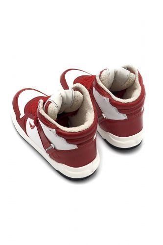 Zadig & Voltaire Accessoires basket haut Rouge femmes (sneaker skate rouge/blanc - HIGH WINGS rouge/blanc) - Marine | Much more than shoes