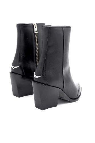 Zadig & Voltaire Accessoires boots Noir femmes (Tiag tirette arrière - CARA boots zip arrière) - Marine | Much more than shoes