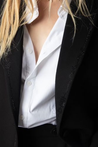 Blazer noir avec strass ZADIG&VOLTAIRE | Marine