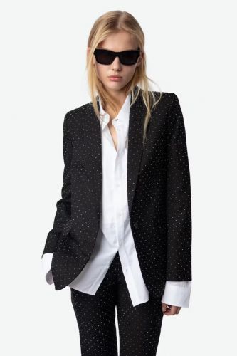 Blazer noir strass ZADIG&VOLTAIRE | Marine