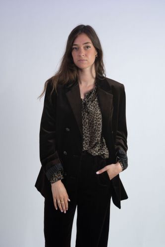 Zadig & Voltaire Femme blazer Brun