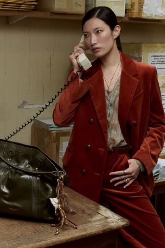 Blazer en velours orange brûlée ZADIG&VOLTAIRE | Marine