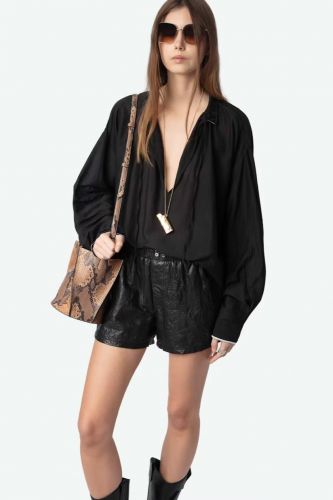 Blouse bohème noire ZADIG&VOLTAIRE | Marine