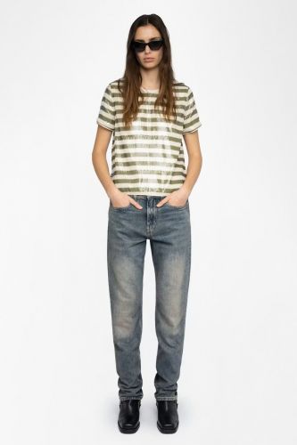Zadig & Voltaire Femme blouse Kaki