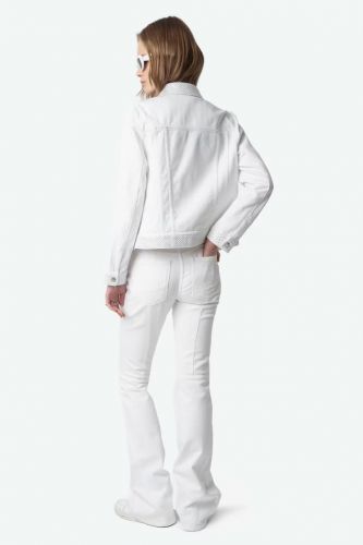 Blouson en denim blanc ZADIG&VOLTAIRE | Marine