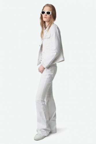 Blouson en denim blanc ZADIG&VOLTAIRE | Marine