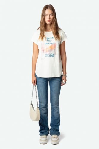 Zadig & Voltaire Femme tee-Shirt Blanc