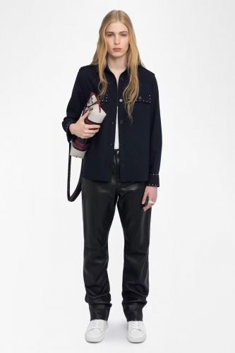 Zadig & Voltaire Femme chemise Bleu