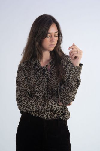 Chemise motifs léo ZADIG&VOLTAIRE | Marine