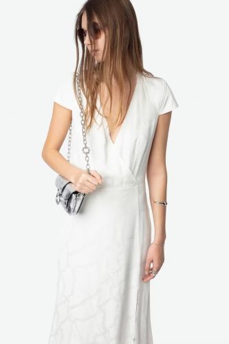 Robe longue esprit lingerie blanc ZADIG&VOLTAIRE | Marine