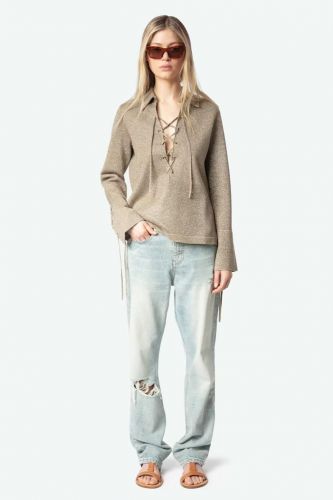 Pull en lurex doré ZADIG&VOLTAIRE | Marine