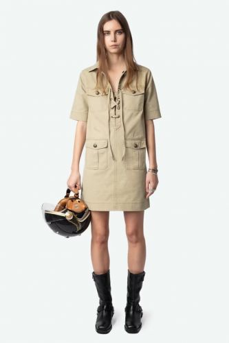Zadig & Voltaire Femme robe Beige
