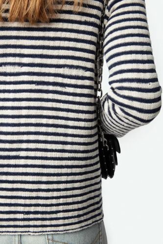 Pull marinière bleu & blanc ZADIG&VOLTAIRE | Marine