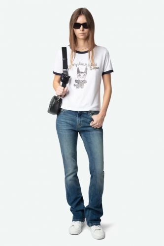 Zadig & Voltaire Femme tee-Shirt Blanc