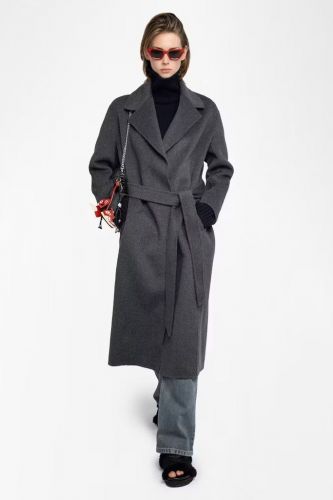 Manteau long anthracite ZADIG&VOLTAIRE | Marine