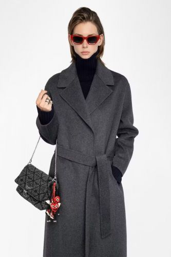 Manteau long anthracite ZADIG&VOLTAIRE | Marine