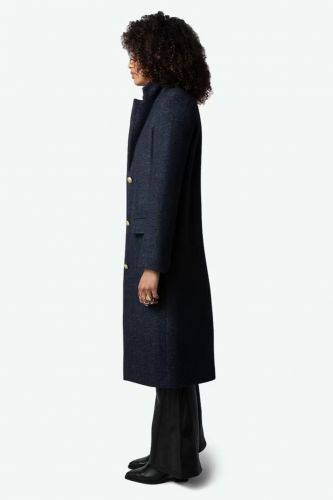 Manteau long bleu marine ZADIG & VOLTAIRE | Marine