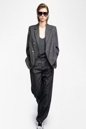 Zadig & Voltaire Femme pantalon Gris