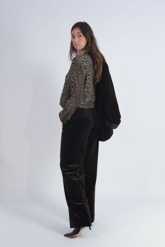 Pantalon en velours brun ZADIG&VOLTAIRE | Marine