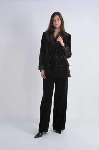 Pantalon en velours brun ZADIG&VOLTAIRE | Marine