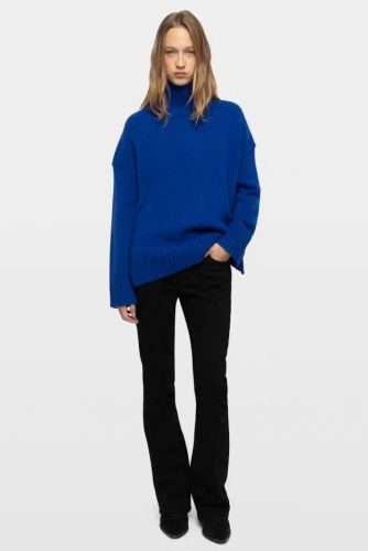 Zadig & Voltaire Femme pull Bleu vif