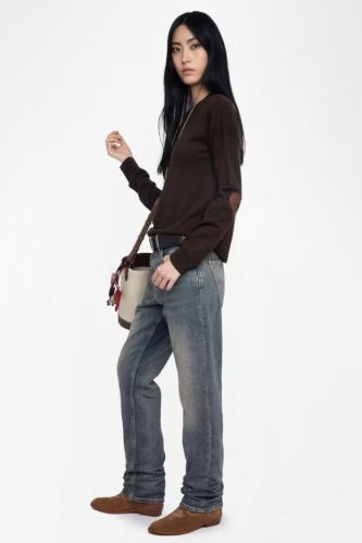 Zadig & Voltaire Femme pull Brun