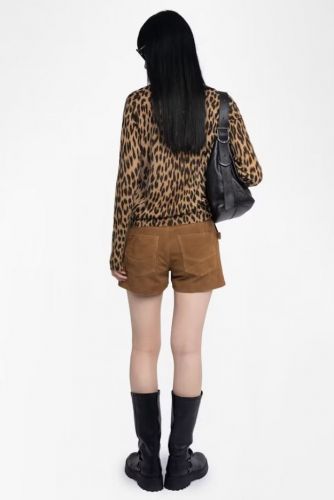 Pull léo 100% cachemire ZADIG&VOLTAIRE | Marine