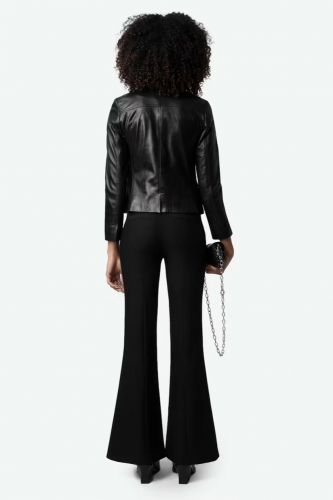 Pantalon droit noir ZADIG & VOLTAIRE | Marine