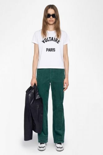 Zadig & Voltaire Femme tee-Shirt Blanc